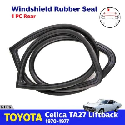 Clearance 后挡风玻璃橡胶 Weatherstrip 适合丰田 Celica TA27 1970-77 — 第 1/4 张图片