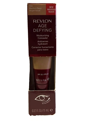 Revlon Age Defying Moisturizing Concealer w/ Botafirm SPF 25, 004 Medium Deep - Image 1 of 4