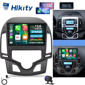 Radio de coche CarPlay 2+64 GB Android 13 GPS NAVI para HYUNDAI i30 MK1 FD 2007-2011 DE - Imagen 1 de 16