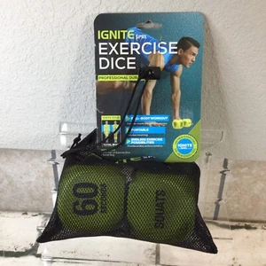 Ignite SPRI Exercise Dice (6-Sided Game)  Fitness & Exercise Classes,NEW in bag - Picture 1 of 4