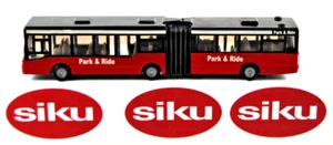 SIKU 1617 PARK & RIDE MAN einzigartiger Gelenkscharnier Personenbeförderungsbus sehr guter Zustand - Bild 1 von 12