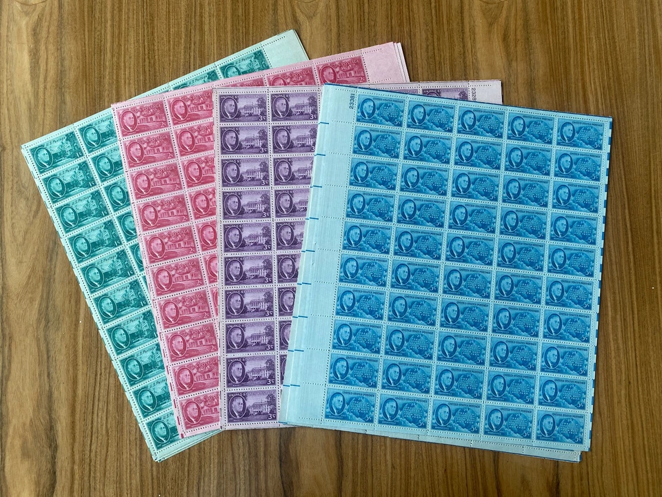US SCOTT # 930,931,932,-933 ROOSEVELT  FVF NH OG, COMPLETE SET OF 4, "FREE SHIP" - Image 1 of 1