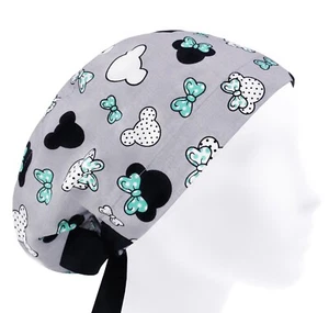 Surgical hat, medical scrub cap, surgery caps, mickey scrub hats, nurse gift - Picture 1 of 3