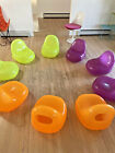 Karim Rashid, Bozart Kapsule Chairs.  Capsule storage chairs whole LOT of 9.