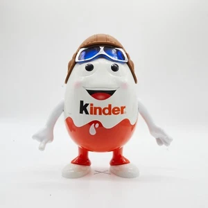 Kinder Surprise Limited Edition Egg Man Large 9" Storage Pilot Aviator - Picture 1 of 2