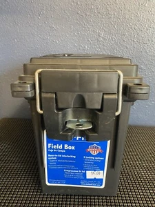 Sheffield Black Compression Ammo Storage Box Lid Interlocking Sys. - Picture 1 of 3