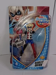 Harley Quinn 2015 Mattel DC Super Hero Girls with Mallet 6" Action Figure - Picture 1 of 7