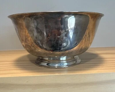 “Sons of Liberty Bowl” 6 “por Paul Revere Reprodução, Oneida Silversmiths - Imagem 1 de 4