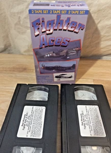 FIGHTER ACES VHS 2 VIDEOS - Picture 1 of 8