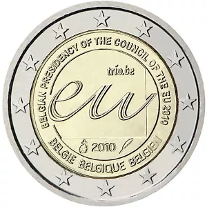 2 € Belgien 2010 " EU Ratsvorsitz " STG - Bild 1 von 1