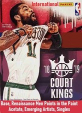 2018-19 Court Kings Base, Acetate, Emerging, Renaissance, Points Paint Singles
