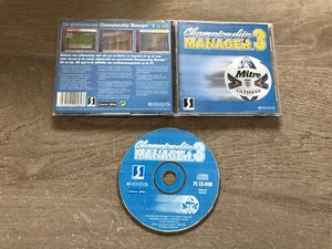 Championship manager 3 PC Anglais - Imagen 1 de 1