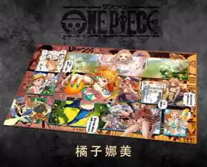 Orange Nami One Piece Spielmatte mit Zonen OPCG TCG CCG Sammelkarte Spielmatte - Bild 1 von 1