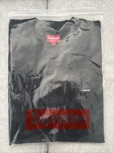 SUPREME Small Box L/S Tee LONG SLEEVE T-SHIRT Black FW20 Large - Picture 1 of 3