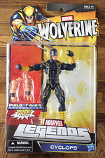 2012 Marvel Wolverine Legends CYCLOPS PUCK Series BAF