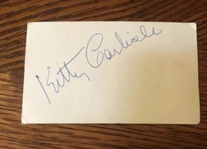 Kitty Carlisle (d. 2007) signed autograph To Tell the Truth - Picture 1 of 2