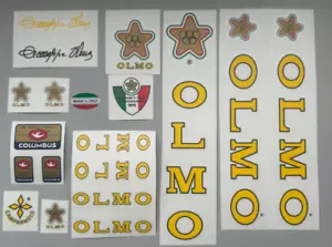 Juego completo de calcomanías, stikers OLMO AÑOS 70 - Imagen 1 de 7
