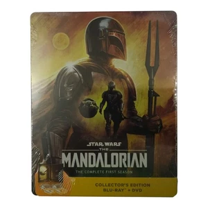 Star Wars:The Mandalorian Complete First Season Blu-Ray DVD Steelbook NEW - Picture 1 of 11