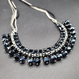 Ali Khan New York Necklace Black Bead 21"  - Bild 1 von 6