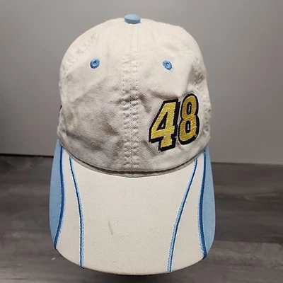 Gorra ajustable vintage Nascar Jimmie Johnson para hombre 2006 #48 Nextel Cup Foto 1 de 4