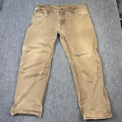 Pantalones Kuhl Rydr Para Hombres 38x30 Marrón Articulado Rodilla Ropa de Trabajo Exterior Senderismo Peñasco Foto 1 de 4
