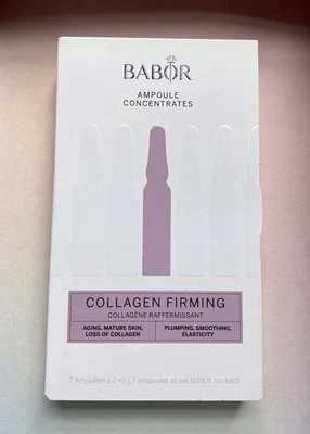 BABOR Collagen Firming Ampoule Concentrates  7 x 2ml /0.06 fl oz Each NEW SEALED - Image 1 of 4