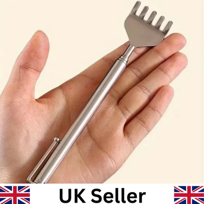Back Scratcher Stainless Steel Telescopic Retractable Massager - Image 1 of 4