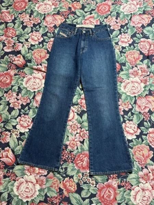 Diesel Industry Jeans Herren 28 Blau Flared Bootcut Regular Fit Stretch Italy Fade - Bild 1 von 17