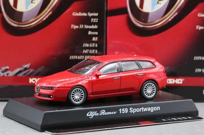 Kyosho 1/64 Alfa Romeo Collection 2 159 Sportwagon Q2 (Type 939) 2011 Red - Image 1 of 4