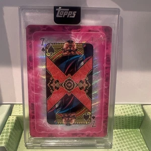SDCC 2025 Topps Marvel Mint - Apocalypse Playing Card / Encased # /99 - Picture 1 of 2