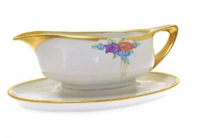 Rosenthal Donatello Bavaria White Gold Floral Purple Orange Blue - Picture 1 of 5