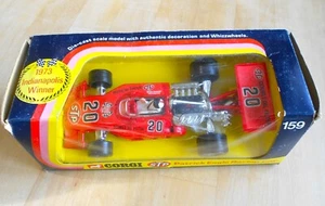 PATRICK EAGLE 1973 INDIANAPOLIS WINNER RACING CAR - CORGI # 159 - 12 pics! - Picture 1 of 12