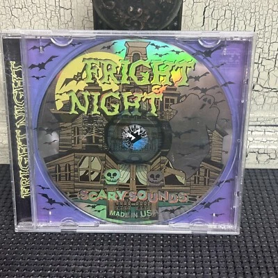 FRIGHT NIGHT SCARY SOUNDS MADE IN USA 71 MINUTES UPC 084296200122 - Image 1 of 4