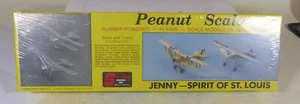 Vtg. Sterling Peanut Scale 13" W/S Curtiss Jenny & Spirit of ST. Louis Kit# P6 - Picture 1 of 6