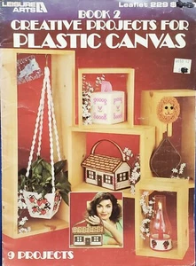 Creative Projects Book 2 Plastic Canvas Patterns By Leisure Arts f4 - Picture 1 of 4