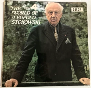 Leopold Stokowski Decca Phase 4 World Vinyl LP Tchaikovsky, Wagner , Ravel .. - Picture 1 of 4