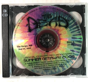The Dead - Summer Getaway 2003 Official Concert Series The Gorge, WA - 3 CDs - Bild 1 von 4