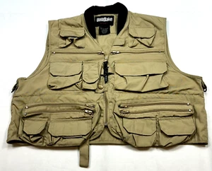 Woodlake Sport Fly Fishing Hunt Photography Men's Medium Vest Many Pockets Pouch - Picture 1 of 16