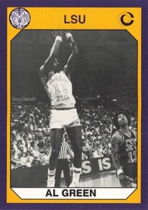 1990 Collegiate Collection LSU Tigers Al Green #65