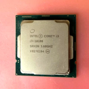 Intel Core i3-10100 3.60GHz Quad-Core Processor - LGA1200 - SRH3N - Tested - Afbeelding 1 van 2