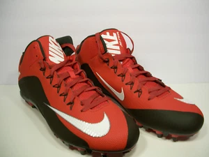 NIKE Alpha Pro II 3/4 TD Football Cleats Red/Black 729444-630 Size 16 - Picture 1 of 7