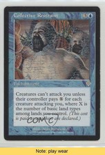 2000 Magic: The Gathering - Invasion Collective Restraint #49 READ n0n