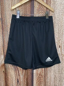 Adidas Youth Boy’s Girl’s Climalite Black Soccer Shorts Size Small 9-10 (Years) - Picture 1 of 5