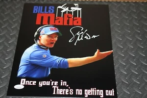 BUFFALO BILLS HC SEAN McDERMOTT SIGNED AUTOGRAPHED 11x14 PHOTO JSA  BILLS MAFIA - Picture 1 of 1