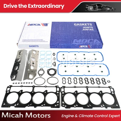 Head Gasket Set Fit Chrysler 300 Dodge Charger Durango Ram 1500 2500 Jeep 5.7L Foto 1 de 4