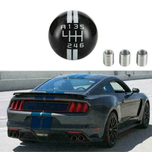 Schaltknauf 5Gang Gear Shift Knob Fahrzeug Für Ford Mustang Shelby GT500 Refi - Picture 1 of 8