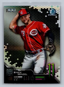 2019 Bowman #BTP-11 Nick Senzel Bowman Scouts' Top 100