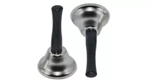 Dinner Bells Loud Table Hand Call Bell Alarm Ring Signal Classroom Sick Care 2 - Picture 1 of 8