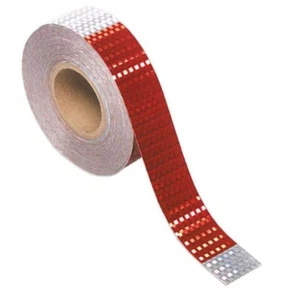 Grote 41160 DOT-C2 Conspicuity Reflective Tape Red/Silver 2" x 150' Roll - Picture 1 of 1