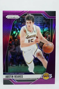 AUSTIN REAVES 2024-25 Panini NBA PRIZM #26 PURPLE Color Match 34/99 LAKERS RARE - Picture 1 of 2